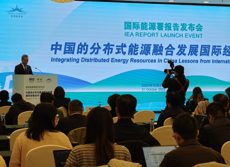 国际能源署报告发布会